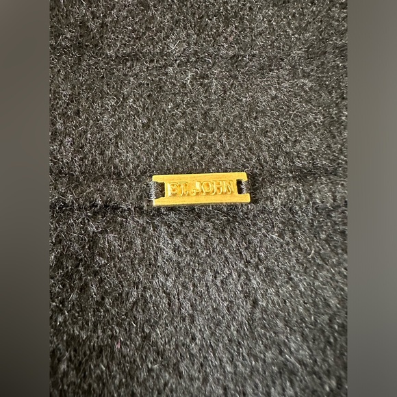 Loved this but ITS SOLD ๐ St John over coat Jacket Long Sleeve Sz 12 - Picture 7 of 10